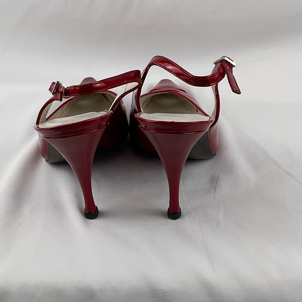 Stuart Weitzman Red Patent Leather Heels‎ - Picture 4 of 7